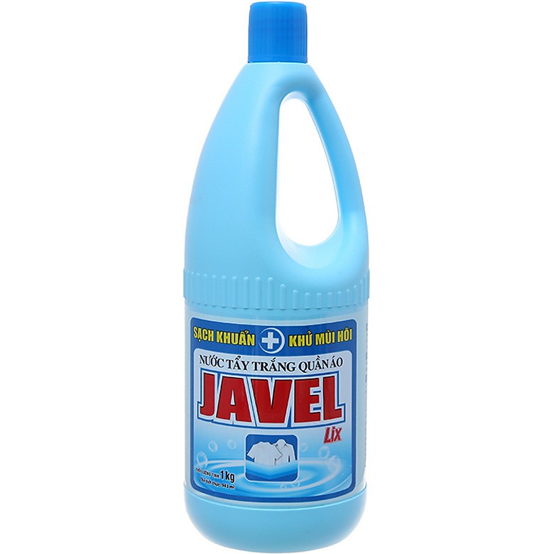 Nước tẩy trắng quần áo Javel 1Kg - Sạch khuẩn, Khử mùi hôi