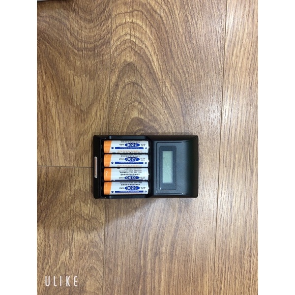 Combo 10 bộ sạc 4 pin Doublepow 3200mAh