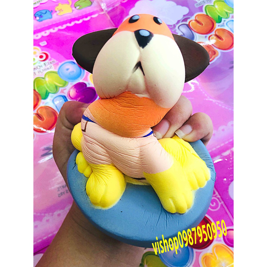 ĐỒ CHƠI SQUISHY CHÓ BUỒN TRÔNG NHÀ