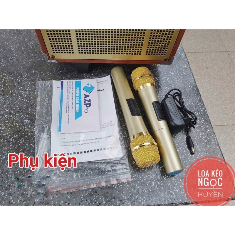 Loa kéo hát karaoke AZ8 Pro Bass 20 chính hãng