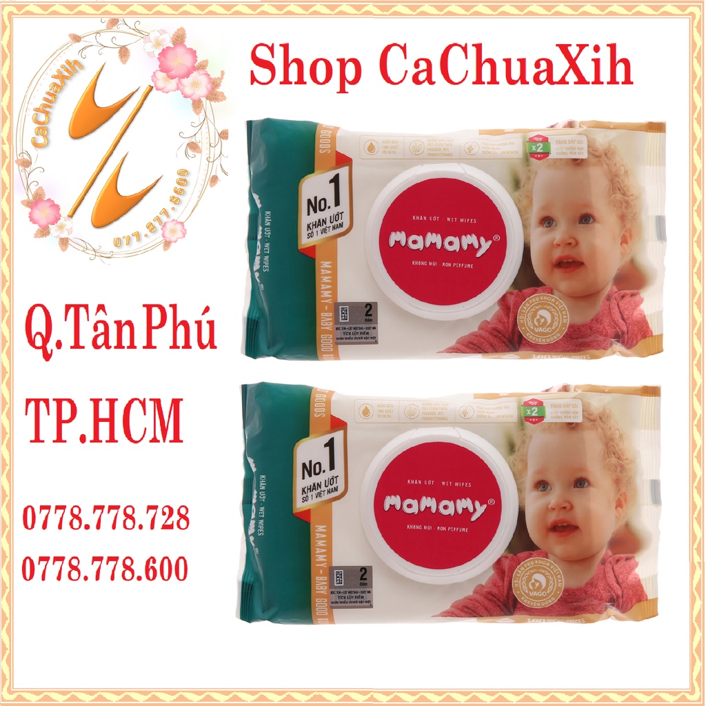 Khăn ướt mamamy 100 tờ