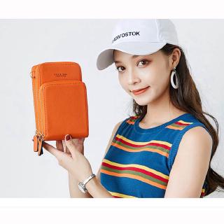 Korean High Quality Crossed Bag Three-Layer Large Capacity Wallet Multifunctional Mobile Phone Bag
