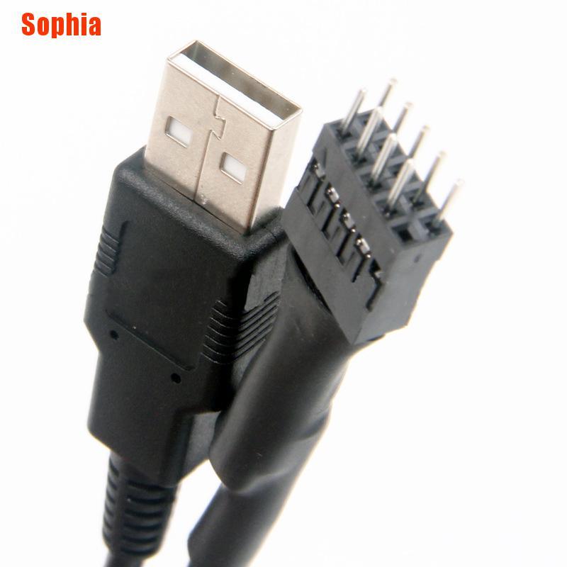 Dây Cáp Truyền Dữ Liệu Mở Rộng 9pin Đầu Cắm Sang Đầu Cắm Usb A Cho Bảng Mạch Pc | BigBuy360 - bigbuy360.vn