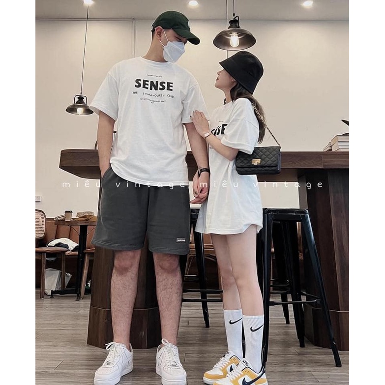 ÁO phông chữ SENSEE 3 màu(kèm ảnh thật và video)