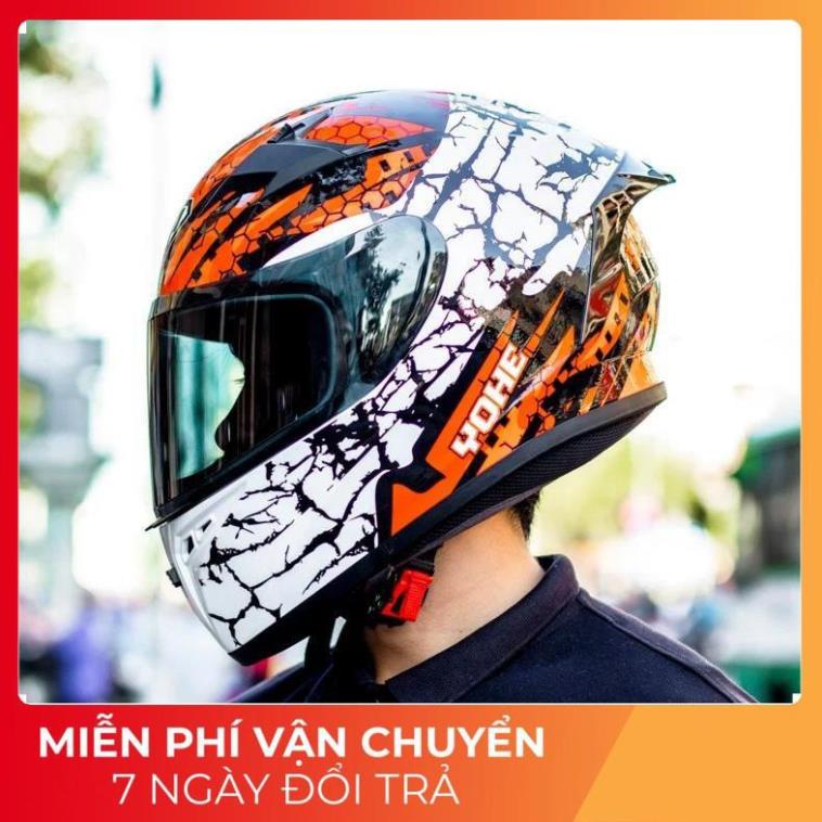 MŨ BẢO HIỂM FULLFACE YOHE 978 PLUS (7 MÀU) - VIETNAM STORE