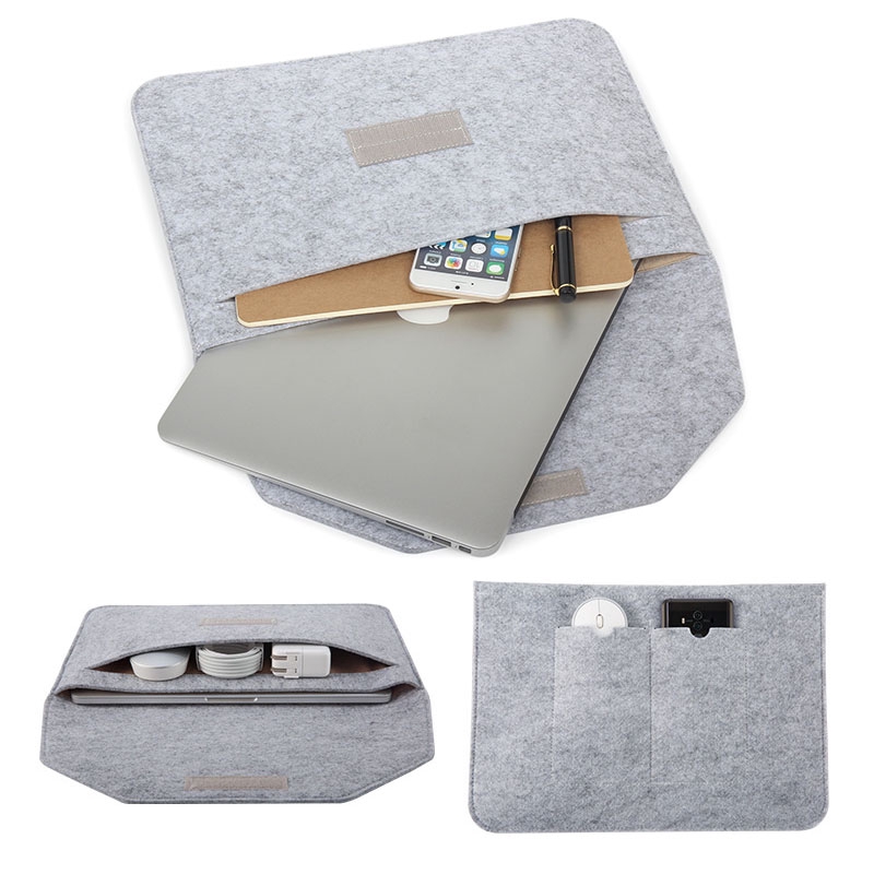 Túi đựng laptop chống sốc 2 trong 1 11-15.6 inch thích hợp cho Ipad Macbook Air Pro