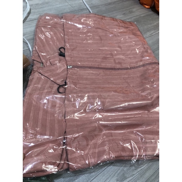 ÁO KHOÁC NHUNG SỌC CỠ ĐẠI