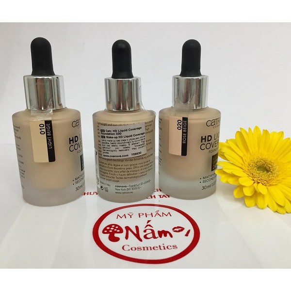 Kem nền CATRICE (Đức)-  HD Liquid Coverage Foundation 30ml | BigBuy360 - bigbuy360.vn