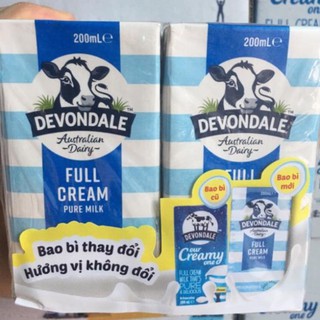 Sữa tươi nguyên kem Devondale nhập từ Úc - shopna