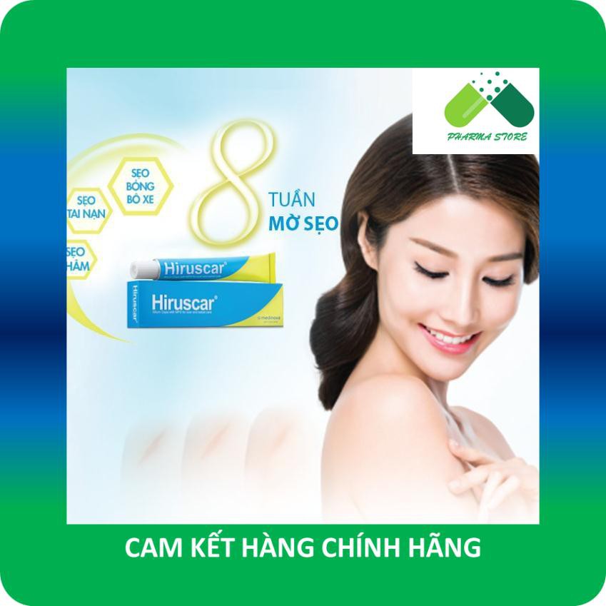 !!! Gel dùng cho sẹo vừa, sẹo lõm, sẹo thâm Hiruscar gel [hirusca]