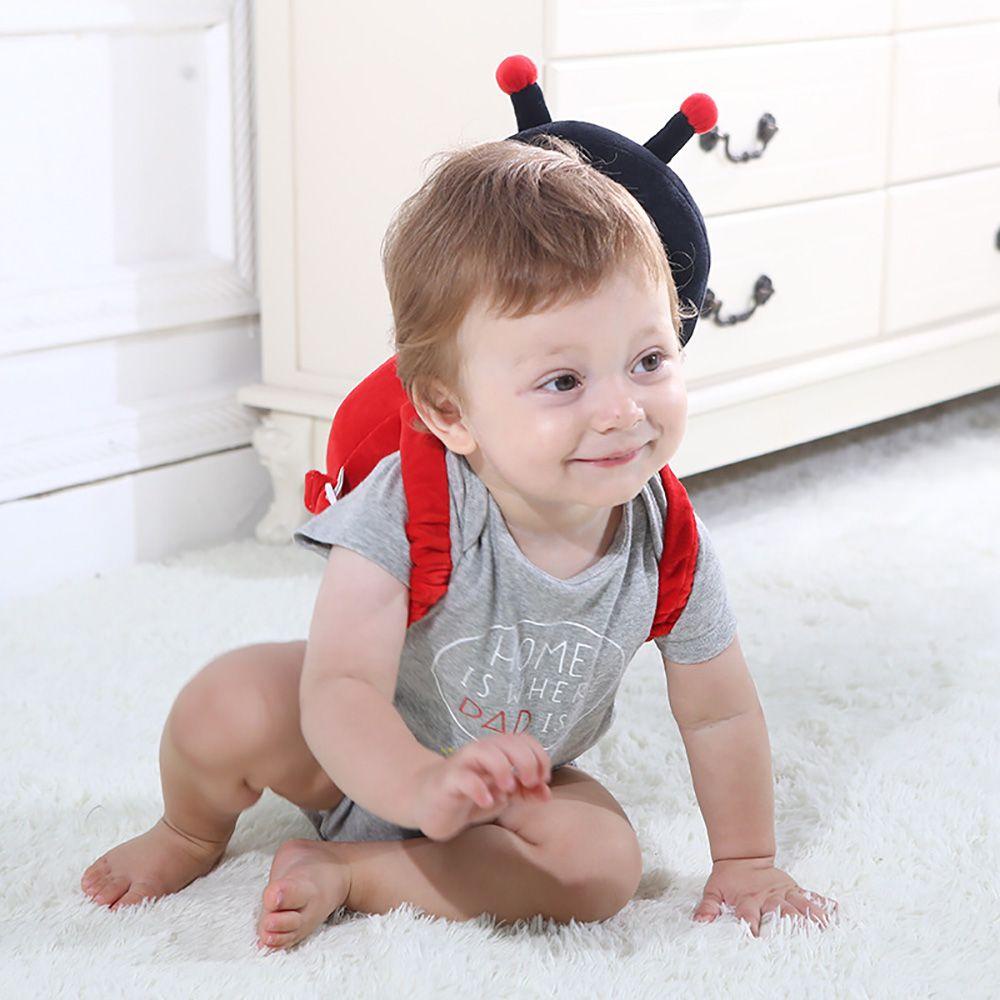 CABEZA Gối Bảo Vệ Đầu Cho Bé Sơ Sinh Bằng Cotton PP Hình Chú Ong Hoạt Hình