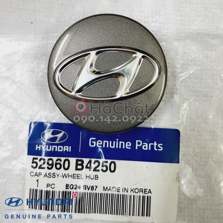 Logo Nắp Chụp Mâm Lazang Hyundai 🚘 cho xe Grand i10