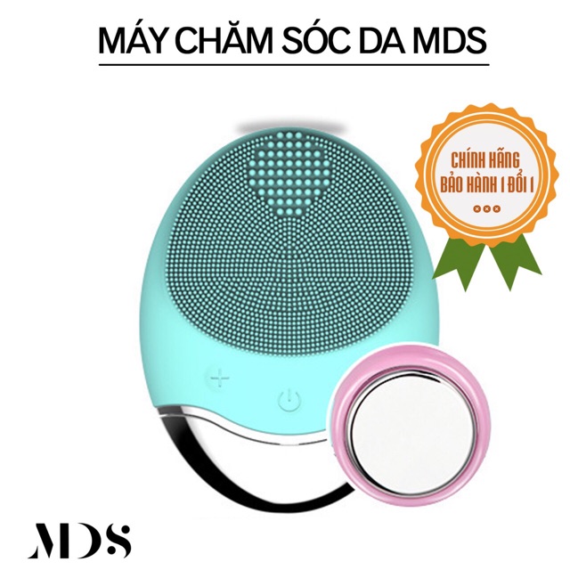 [CHÍNH HÃNG BH 1 ĐỔI 1] Máy rửa mặt / chăm sóc da đa chức năng MDS (Xanh Mint) - Bảo hành 1 đổi 1 trong 6 tháng | BigBuy360 - bigbuy360.vn