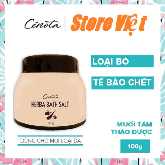 Muối tắm thảo dược tự nhiên, muối tắm làm sạch lỗ chân lông 100ml - Store Việt | BigBuy360 - bigbuy360.vn