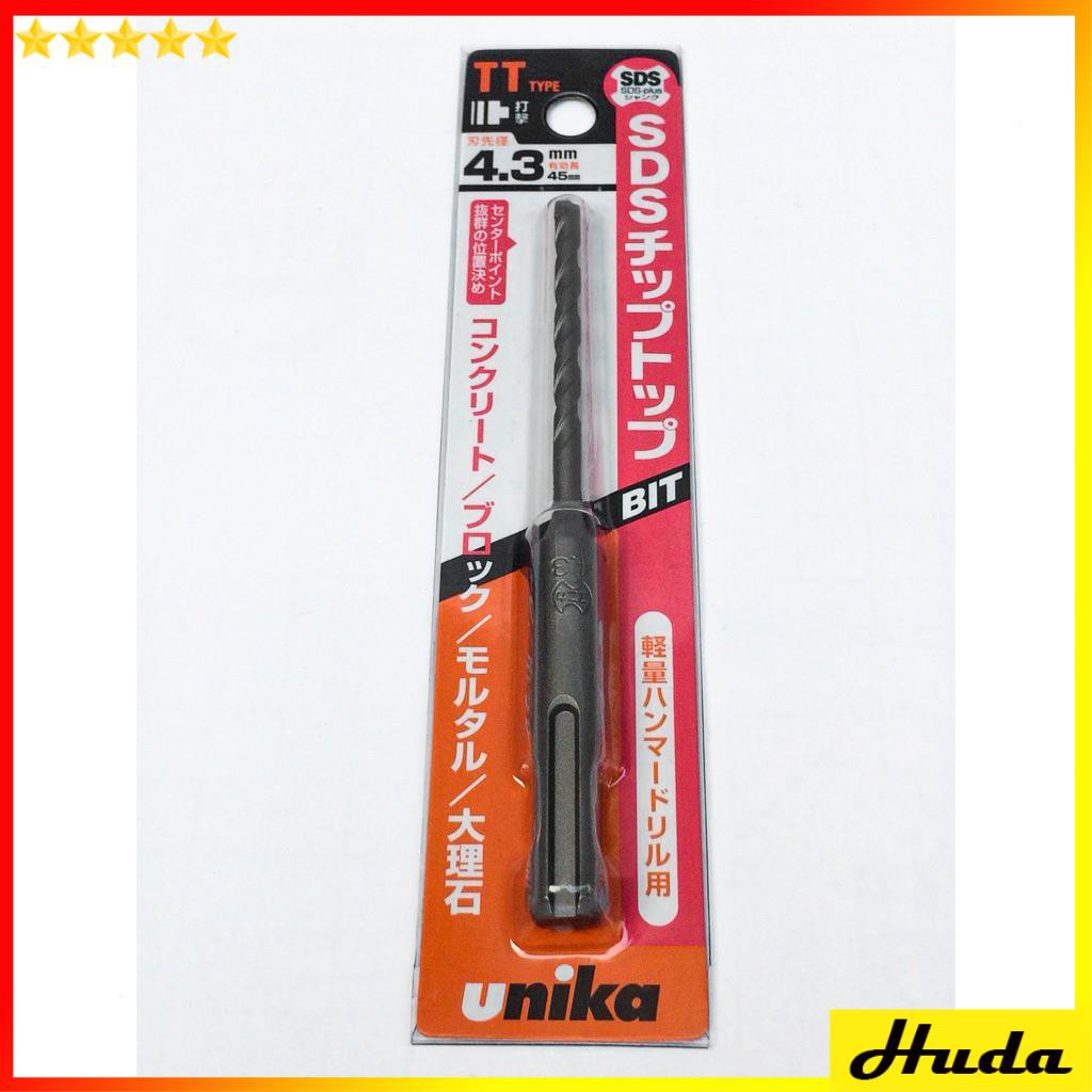 Mũi khoan bê tông UNIKA (Nhật) mã TT chuôi gài SDS-plus