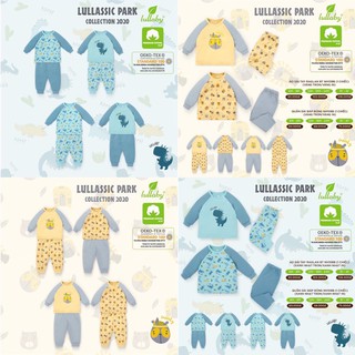 Bộ dài tay Cotton Nỉ thu đông bé trai BST Lullassic Lullaby
