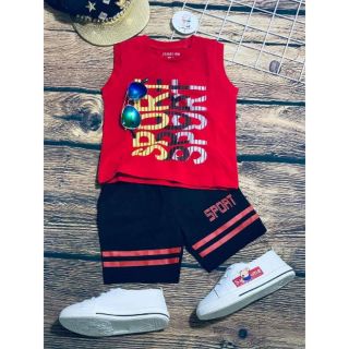 Combo bộ ba lỗ cho bé trai