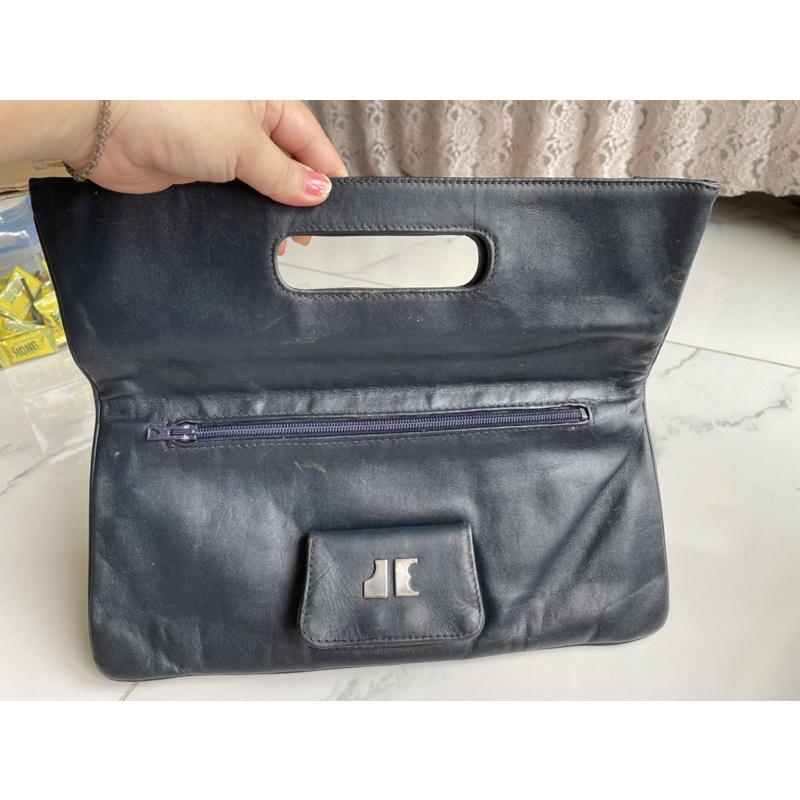 Lc61 Clutch si cầm tay da thơm có hiệu