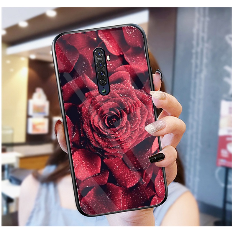 Ốp Lưng OPPO RENO, RENO 2F, RENO 2 Ốp kính bóng cao cấp mới nhất