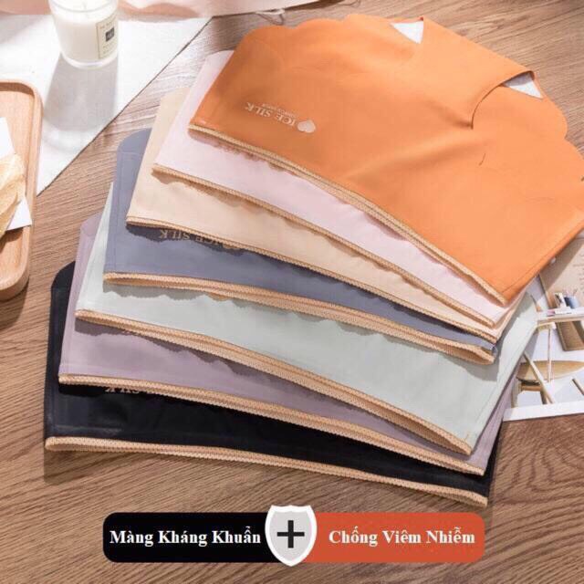 Quần Lót Đúc Su Lụa Viền Sóng Cao Cấp Chống Tụt Silk - Mặc siêu thích