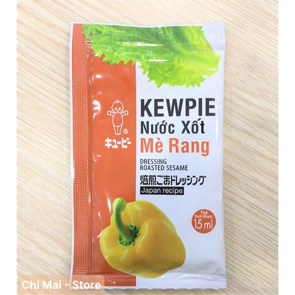 Nước xốt mè rang Kewpie - GÓI 15ML