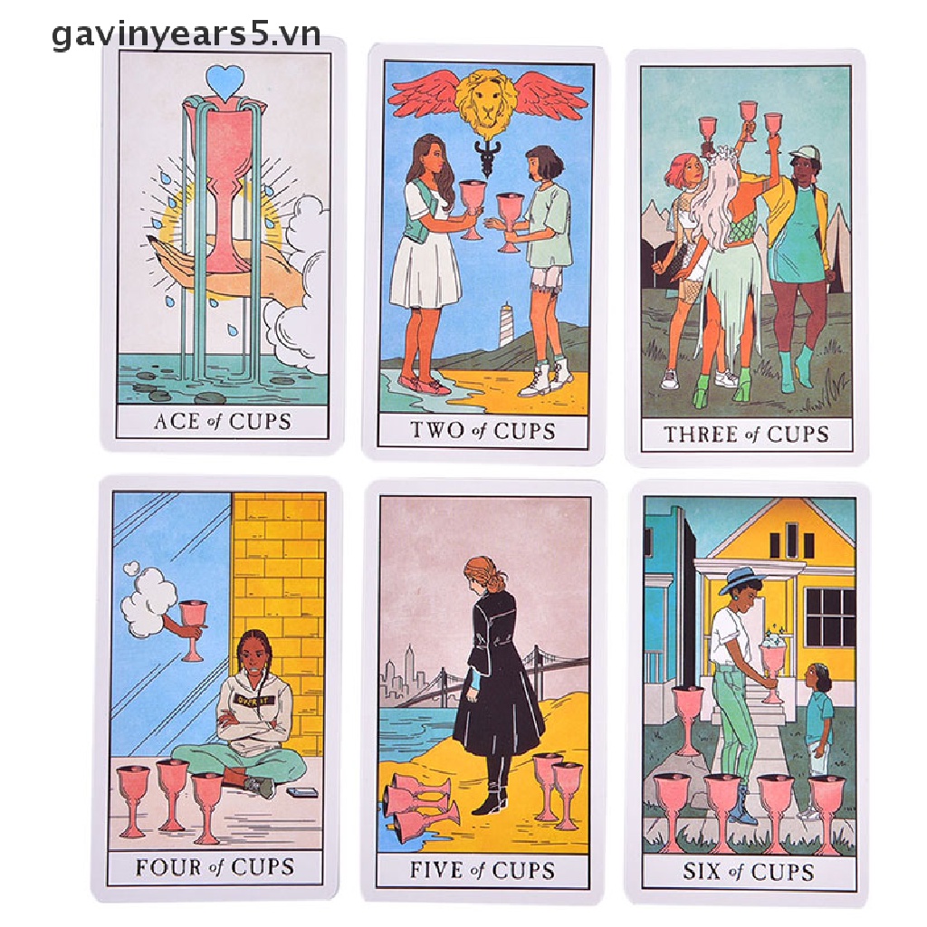 Bộ Thẻ Bài Tarot Phong Cách Phù Thủy Hiện Đại