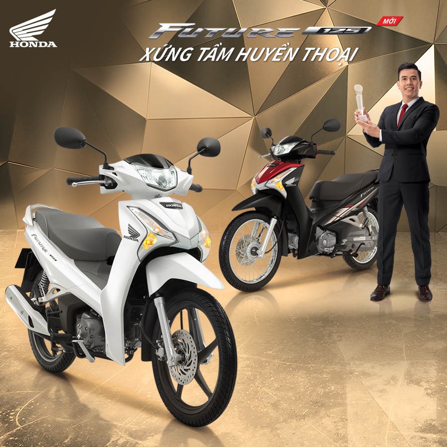 RỔ GẮN BÊN HÔNG XE HONDA FUTURE FI 2018 2020  - MẪU MỚI