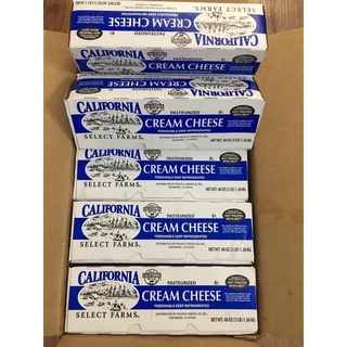 Phô mai kem cream cheese california hộp 1.36kg - date mới 2024