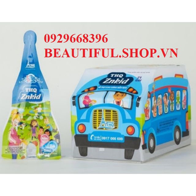 ✔️[100% Chính Hãng] THQ ZN KID - Tăng Cường Hệ Miễn Dịch - Bé Hết Ốm Vặt