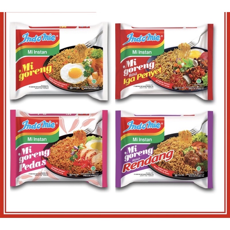 Mì Indomie thùng 40 gói (đủ vị) {giao hoả tốc}