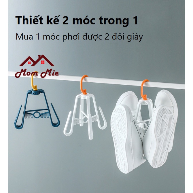 [Cao cấp] Một móc phơi giày - phơi được 2 đôi - K057, J198