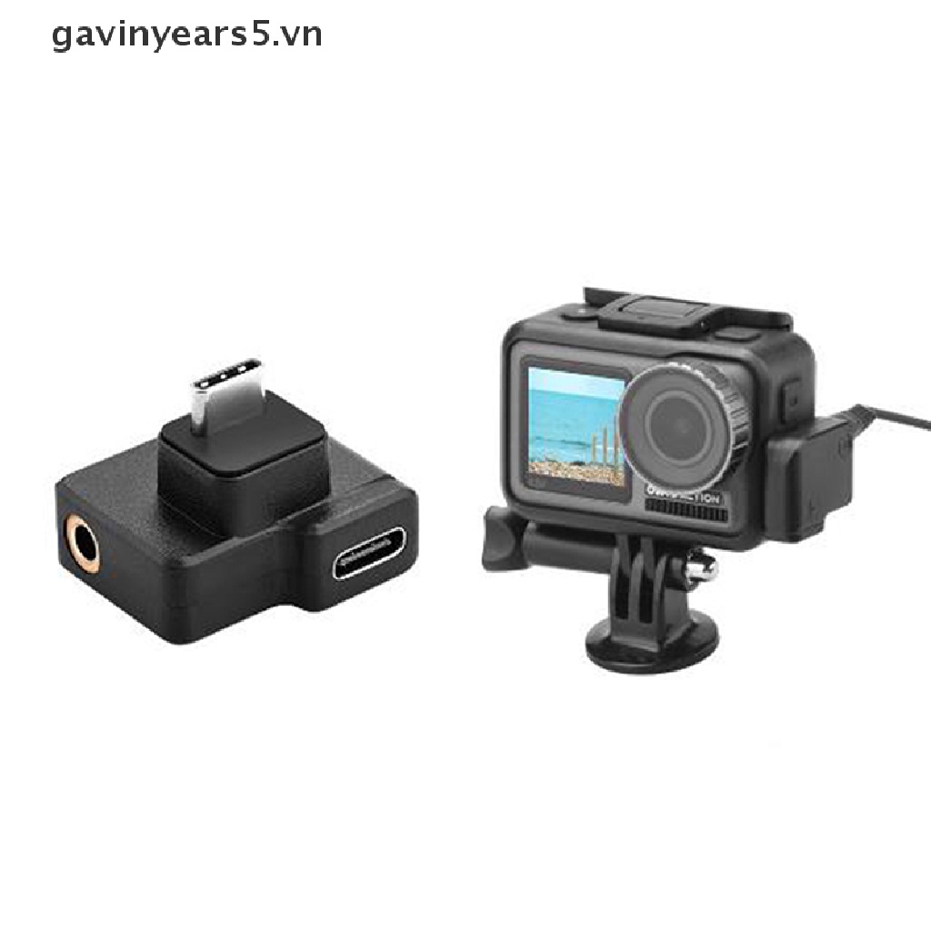DJI Bộ Chuyển Đổi USB-C 3.5mm CYNOVA OSMO Action Dual Cho Máy Ảnh OSMO Action ~