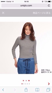Áo len Uni qlo cổ 5p