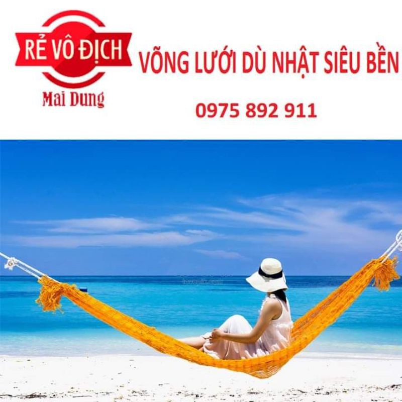 VÕNG NẰM - VÕNG CAFE - LƯỚI DÙ NHẬT BẢN