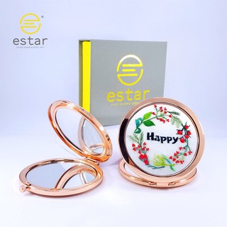 [QUÀ TẶNG NGƯỜI YÊU] Gương Trang Điểm Mini, Gương Thêu Tay - Tặng Kèm Bộ Thiệp Giấy Quilling Cực Đẹp