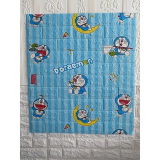 [Khổ 70x77cm x 4mm] Xốp dán tường doremon 004