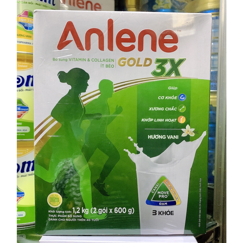 Sữa Bột Anlene Hương Vani Hộp 1.2kg