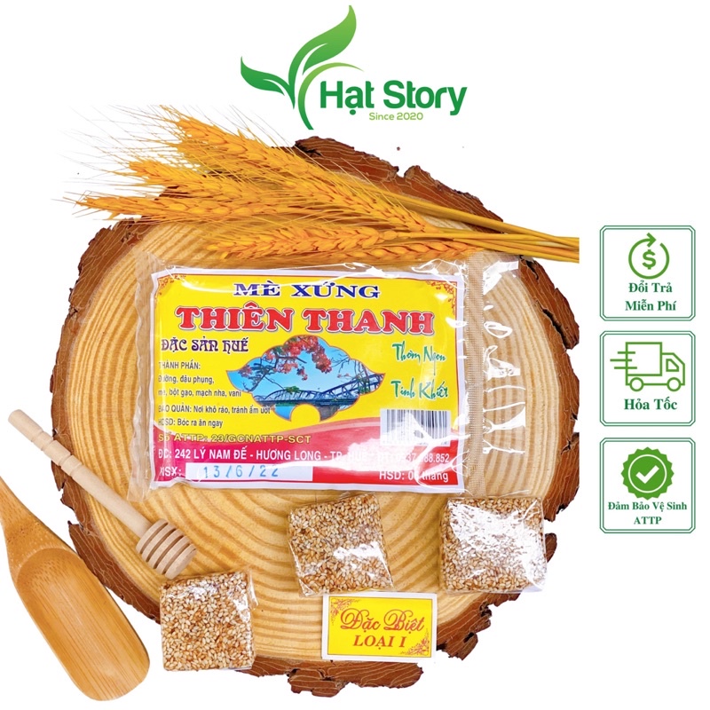 1 Gói Mè Xửng Hiệu Như Ý, Đặc Sản Huế, Dẻo, Thơm, Cam Kết Ngon