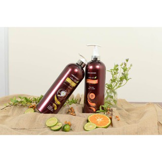 combo dầu gội dầu xả thảo dược  sao thái dương 7 chai 1100ml