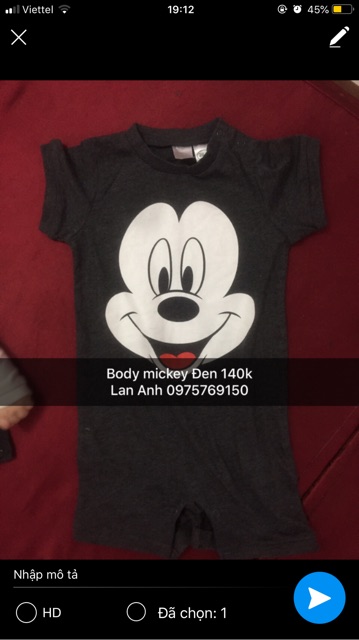 Body hm và yếm hm