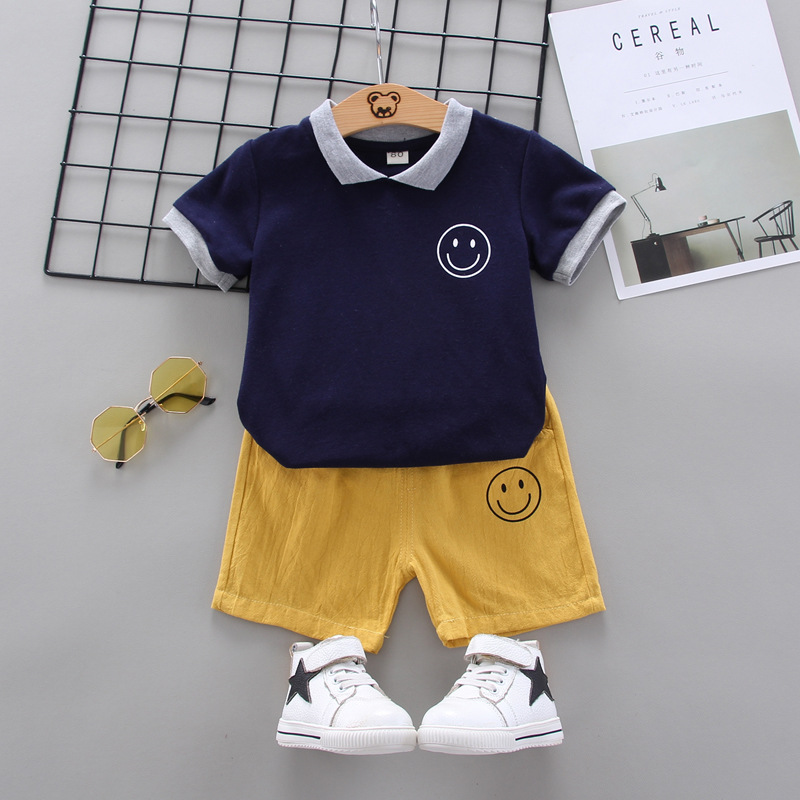 Bộ áo quần thời trang cho bé trai 1-6T chất liệu cotton