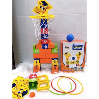 Bộ đồ chơi đa năng bóng rổ 5 trong 1 - hàng khuyến mãi của grow
