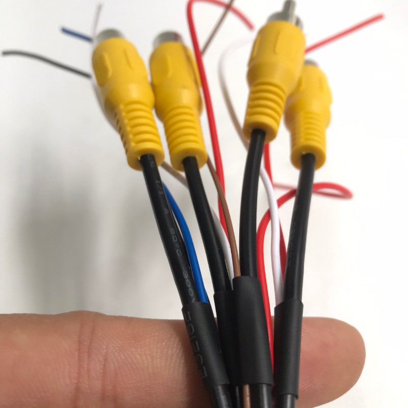 Bộ chia camera lề, camera lùi cho ô tô, dễ dàng lắp đặt, có sơ đồ lắp đặt dễ dàng. Nội thất ô tô Donmic. | BigBuy360 - bigbuy360.vn