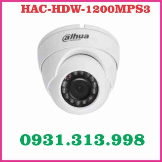 Camera dahua hac-hdw1200mp-s3 2.0mp cvi/tvi/ahd/analog