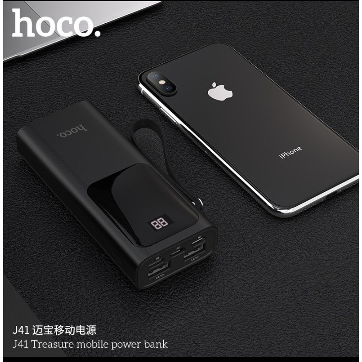 [Mã ELFLASH5 giảm 20K đơn 50K] [BH 6 THÁNG] PIN SẠC DỰ PHÒNG 10000MAH HOCO J41