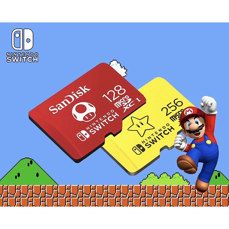 Thẻ Nhớ sandisk microsd 512gb Cho Máy Chơi Game nintendo switch