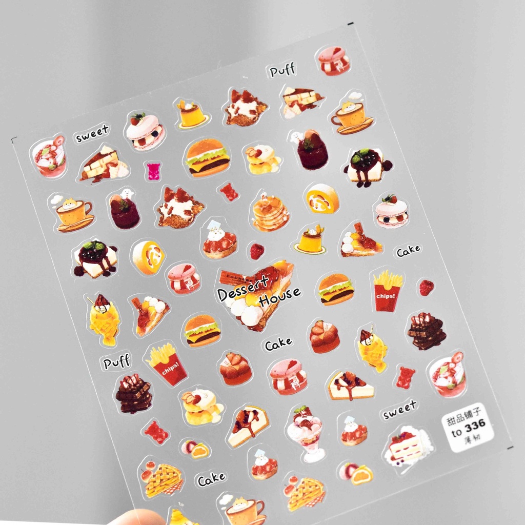 Dán hình Sticker 3D nổi  Mẫu Mới 336, Cực Đẹp Siêu Mỏng