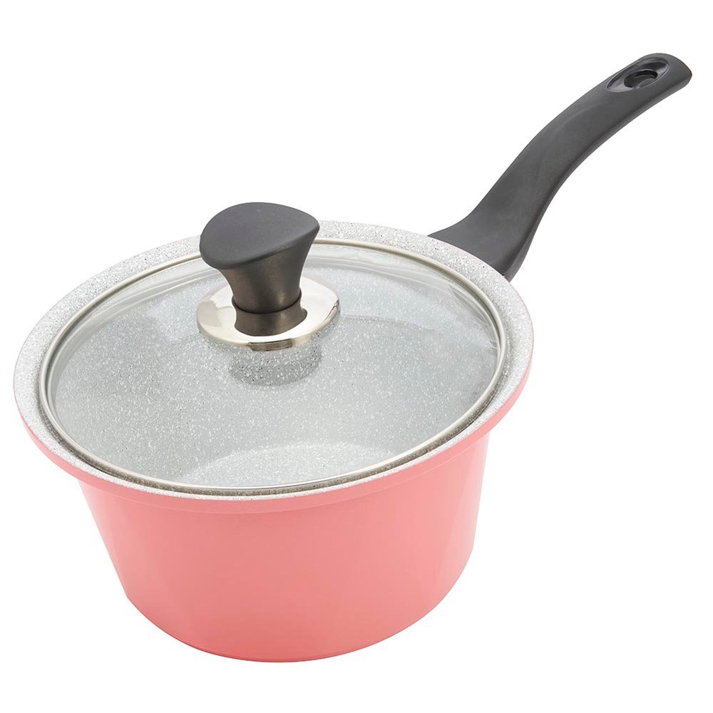 Nồi đúc ceramic vân đá Green Cook đáy từ (18cm, 20cm, 24cm) - Hàng chính hãng