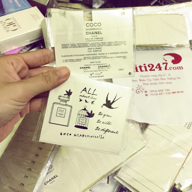 Vial mẫu thử nước hoa 2ml