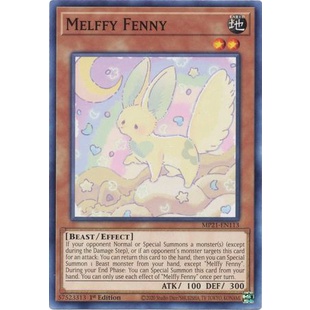 Thẻ bài Yugioh - TCG - Melffy Fenny / MP21-EN113'